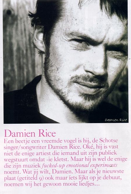 Red - 2006-december - CD recensie - Damien ...